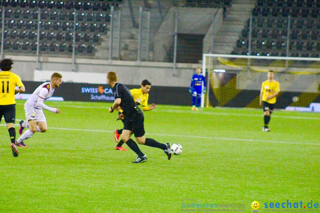 Fussball: FSC Schaffhausen vs. Servette Genf - 2:1, 01.05.2017