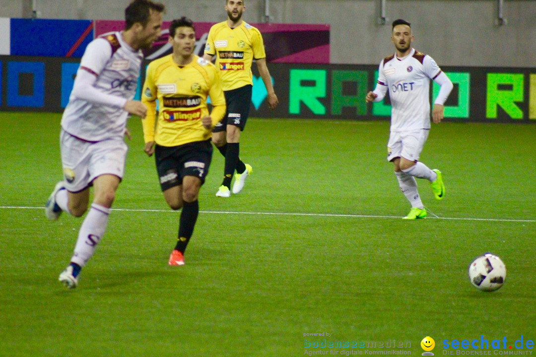 Fussball: FSC Schaffhausen vs. Servette Genf - 2:1, 01.05.2017