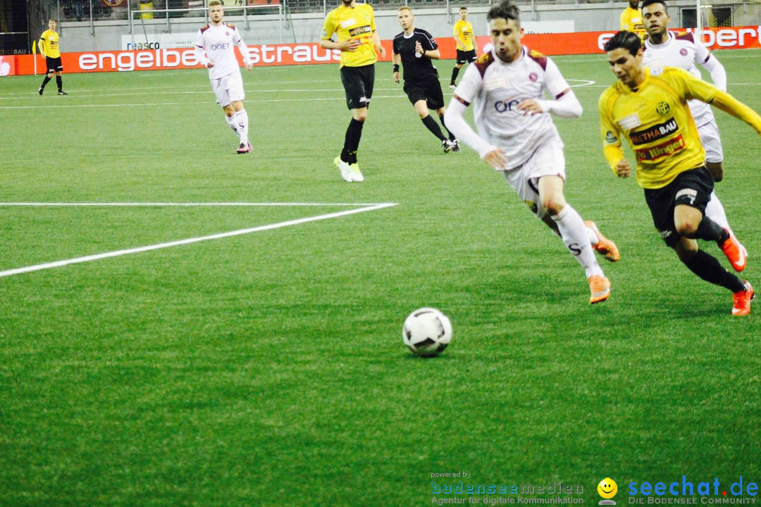 Fussball: FSC Schaffhausen vs. Servette Genf - 2:1, 01.05.2017