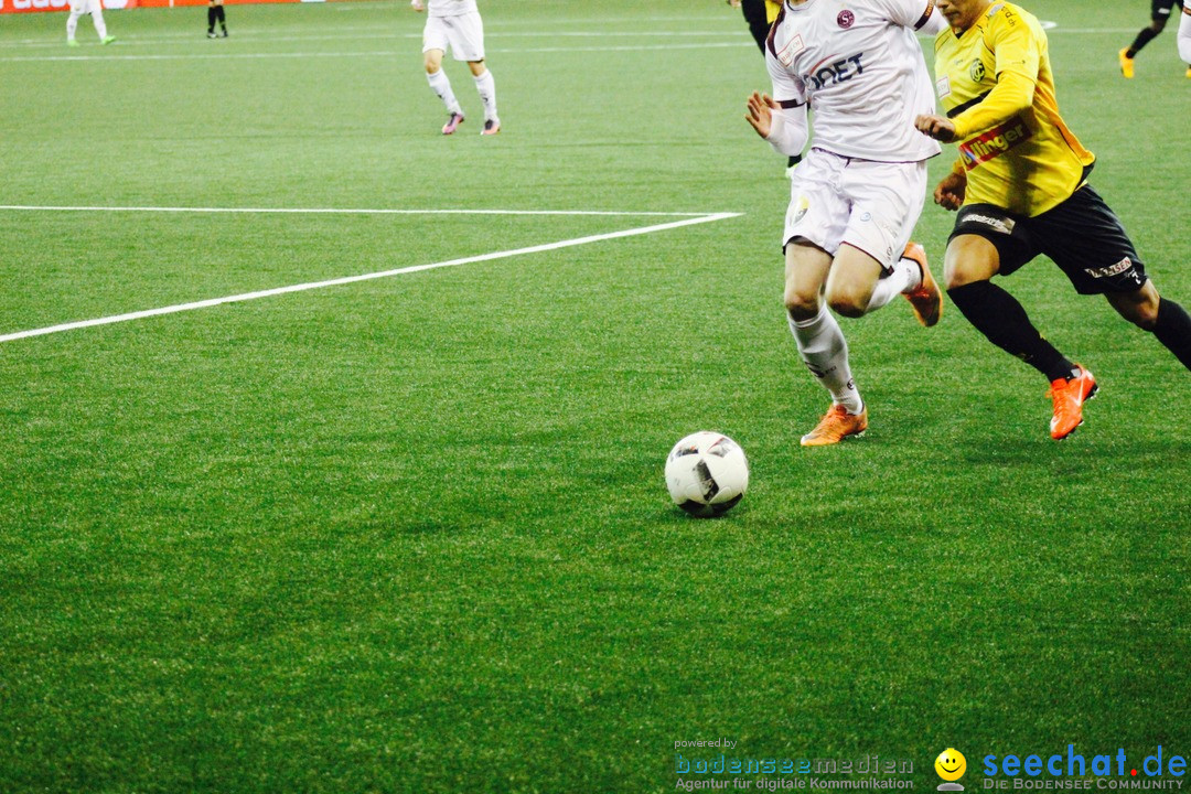 Fussball: FSC Schaffhausen vs. Servette Genf - 2:1, 01.05.2017