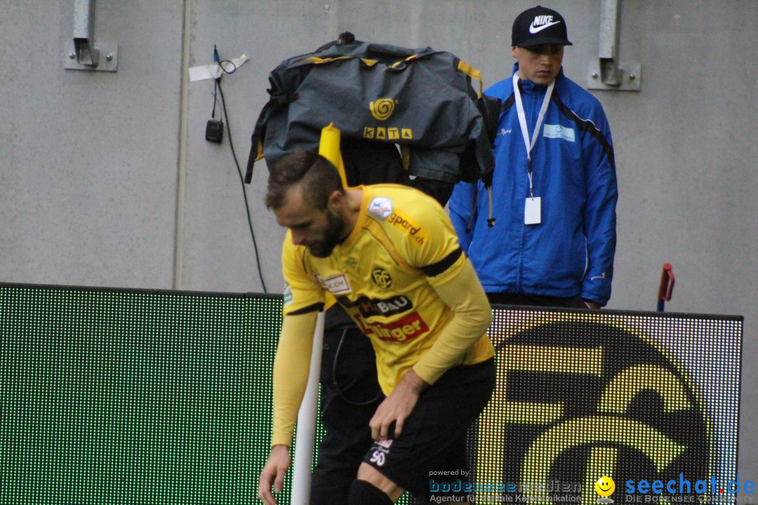 Fussball: FSC Schaffhausen vs. Servette Genf - 2:1, 01.05.2017