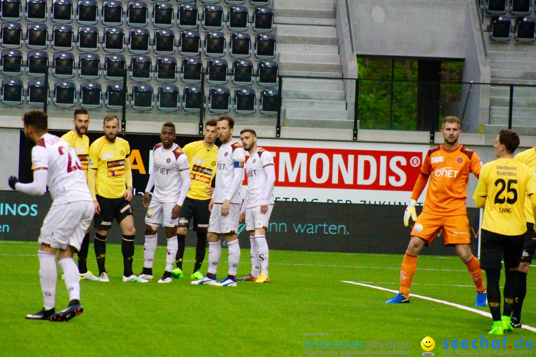Fussball: FSC Schaffhausen vs. Servette Genf - 2:1, 01.05.2017