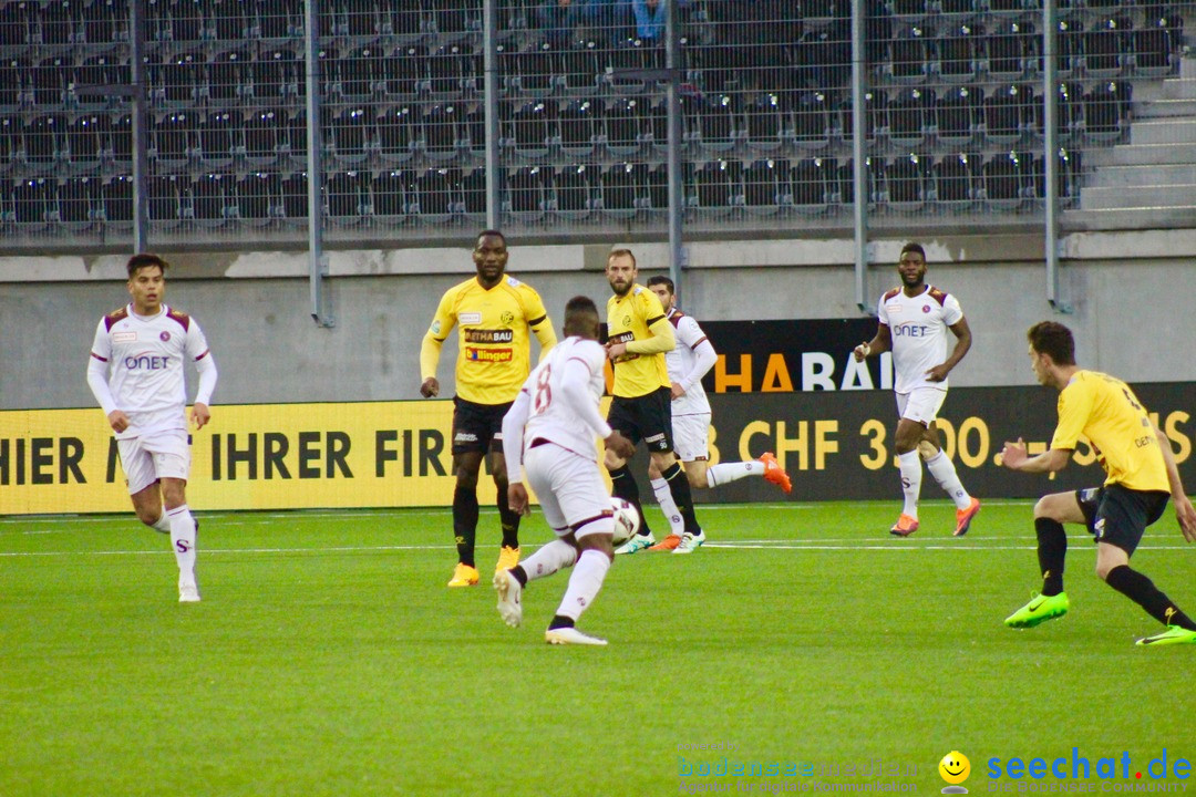 Fussball: FSC Schaffhausen vs. Servette Genf - 2:1, 01.05.2017