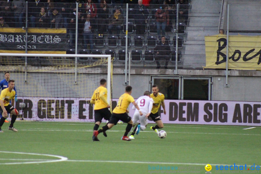 Fussball: FSC Schaffhausen vs. Servette Genf - 2:1, 01.05.2017