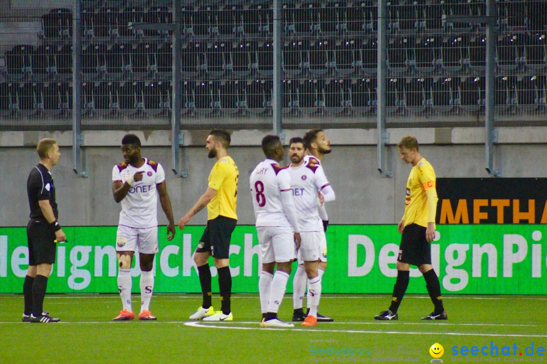Fussball: FSC Schaffhausen vs. Servette Genf - 2:1, 01.05.2017