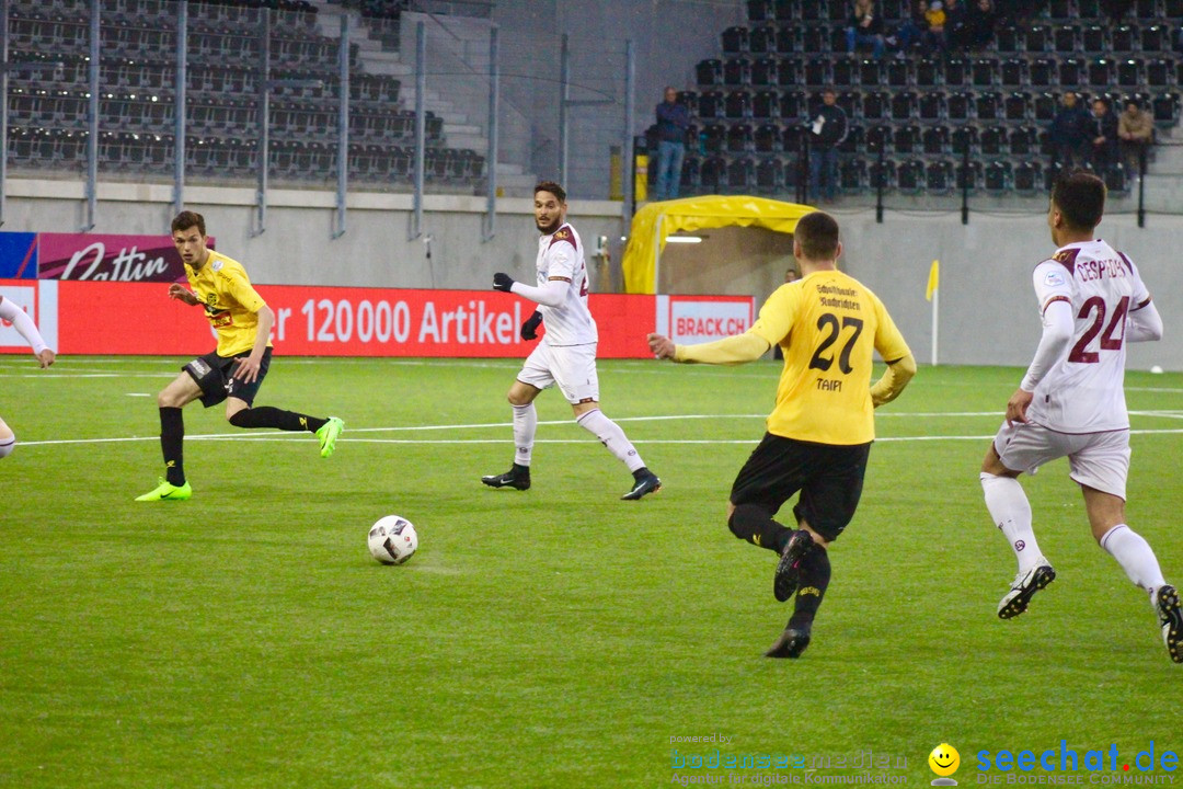 Fussball: FSC Schaffhausen vs. Servette Genf - 2:1, 01.05.2017