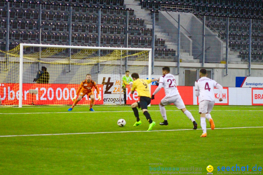 Fussball: FSC Schaffhausen vs. Servette Genf - 2:1, 01.05.2017