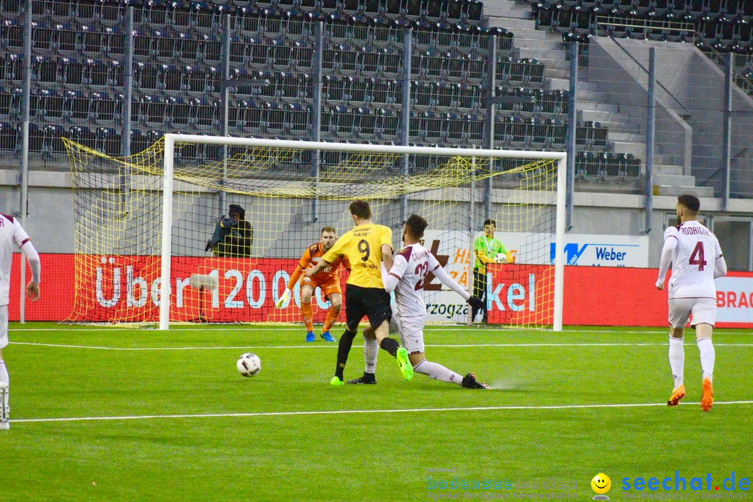 Fussball: FSC Schaffhausen vs. Servette Genf - 2:1, 01.05.2017