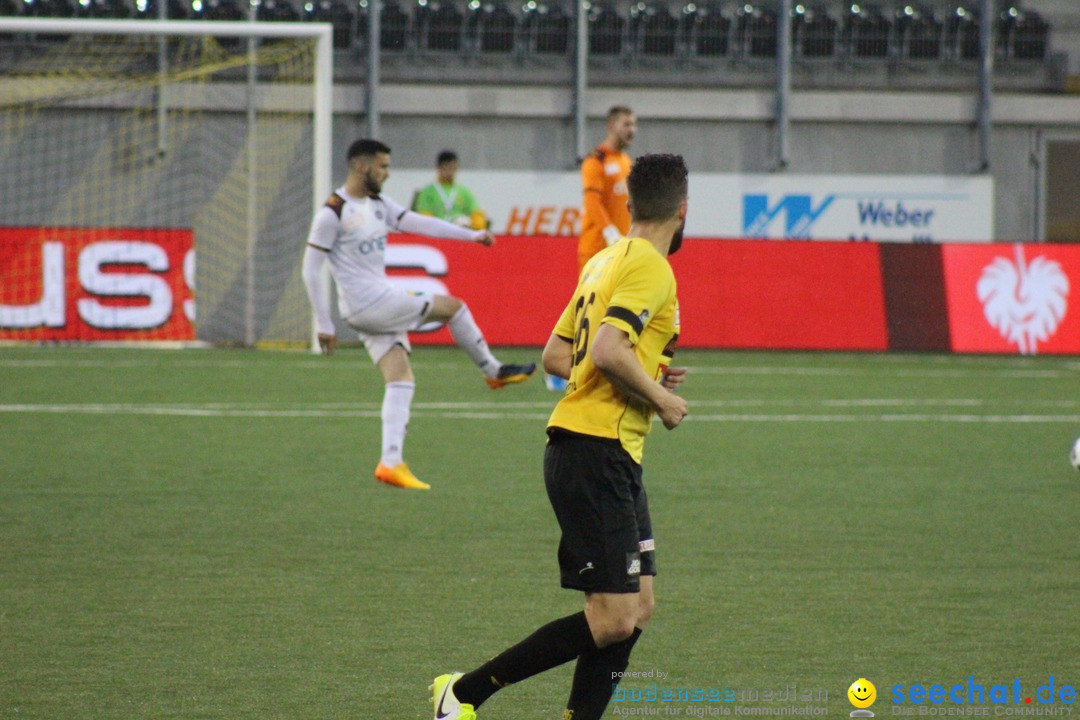 Fussball: FSC Schaffhausen vs. Servette Genf - 2:1, 01.05.2017
