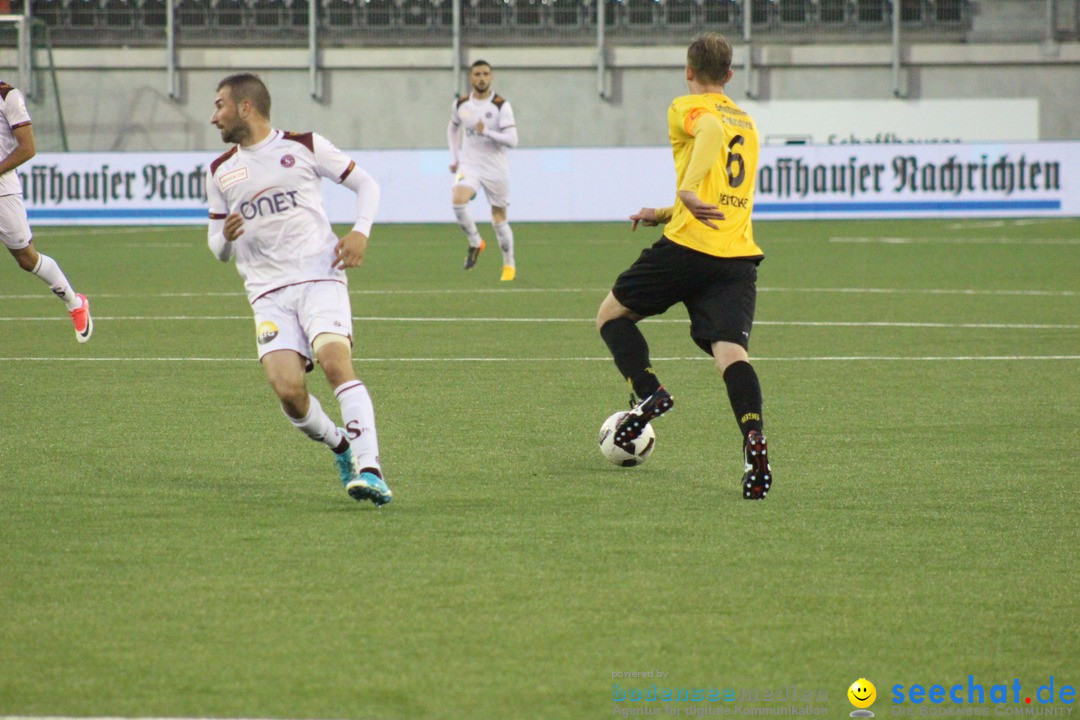 Fussball: FSC Schaffhausen vs. Servette Genf - 2:1, 01.05.2017