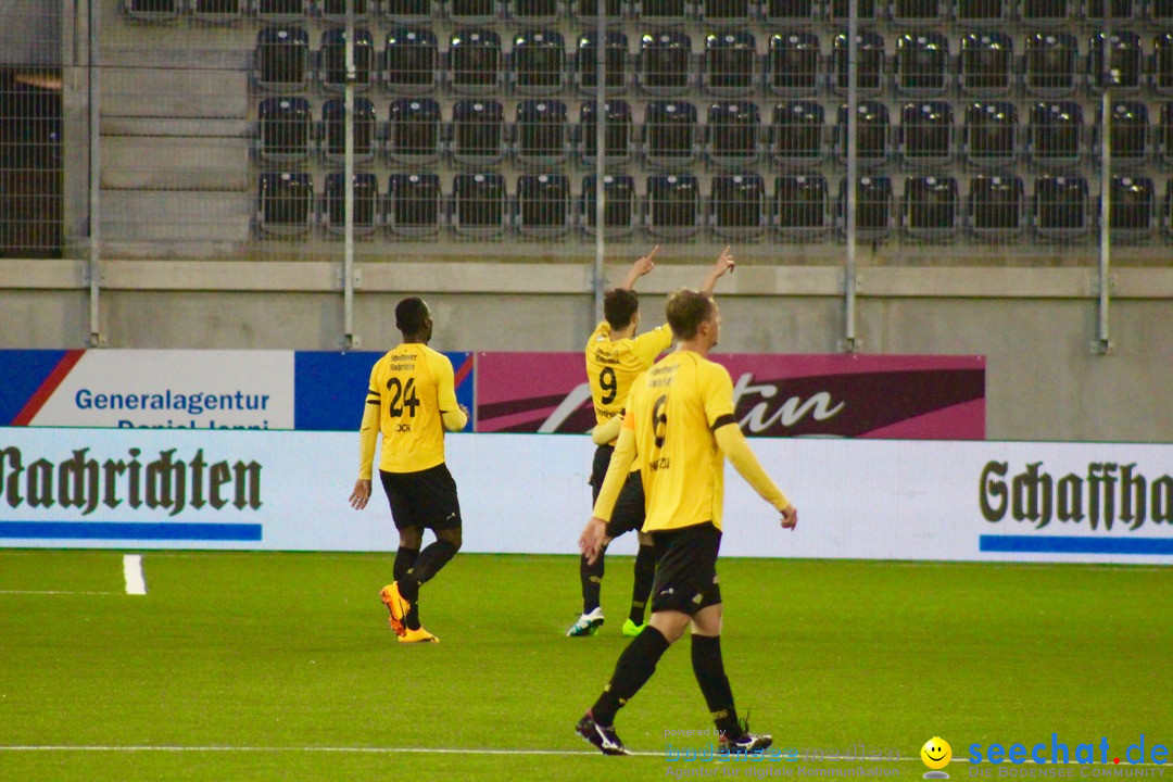 Fussball: FSC Schaffhausen vs. Servette Genf - 2:1, 01.05.2017