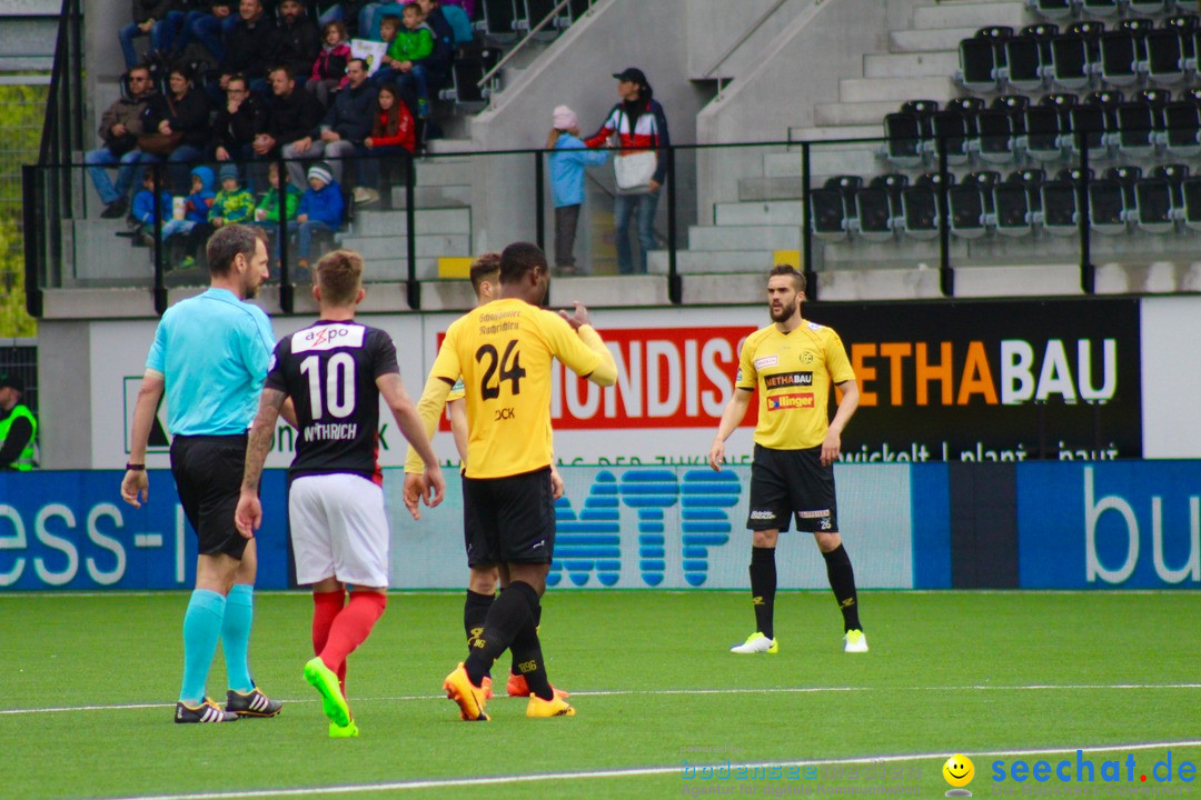 Fussball: FSC Schaffhausen vs. FC Aarau - 4:0, 07.05.2017