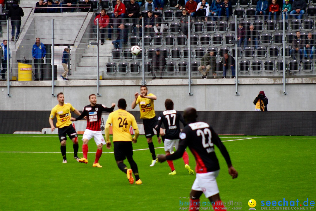 Fussball: FSC Schaffhausen vs. FC Aarau - 4:0, 07.05.2017