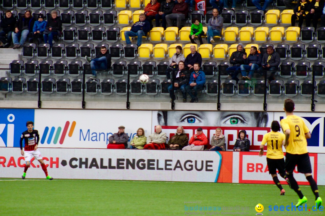Fussball: FSC Schaffhausen vs. FC Aarau - 4:0, 07.05.2017