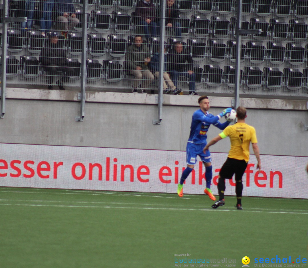 Fussball: FSC Schaffhausen vs. FC Aarau - 4:0, 07.05.2017