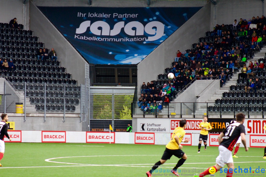 Fussball: FSC Schaffhausen vs. FC Aarau - 4:0, 07.05.2017