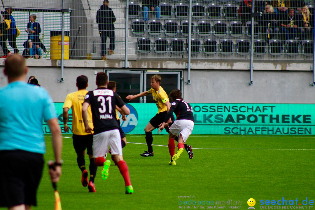 Fussball: FSC Schaffhausen vs. FC Aarau - 4:0, 07.05.2017