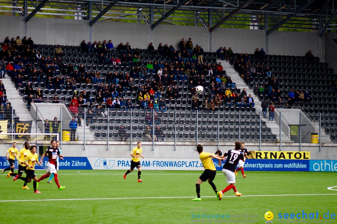 Fussball: FSC Schaffhausen vs. FC Aarau - 4:0, 07.05.2017