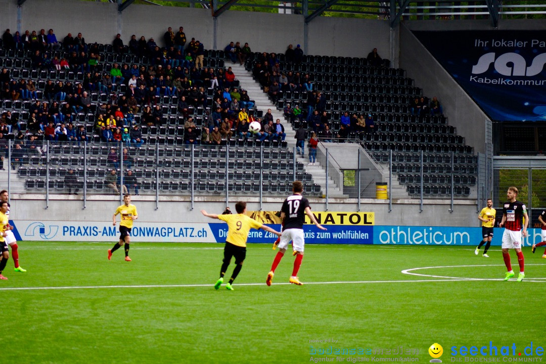 Fussball: FSC Schaffhausen vs. FC Aarau - 4:0, 07.05.2017
