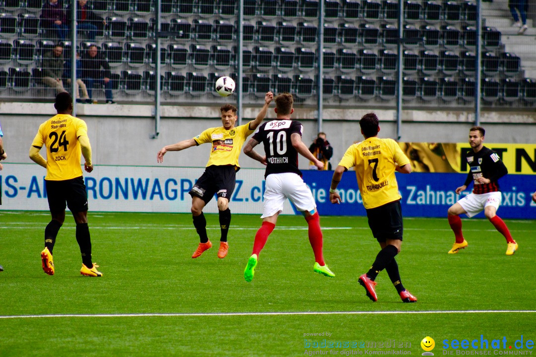 Fussball: FSC Schaffhausen vs. FC Aarau - 4:0, 07.05.2017