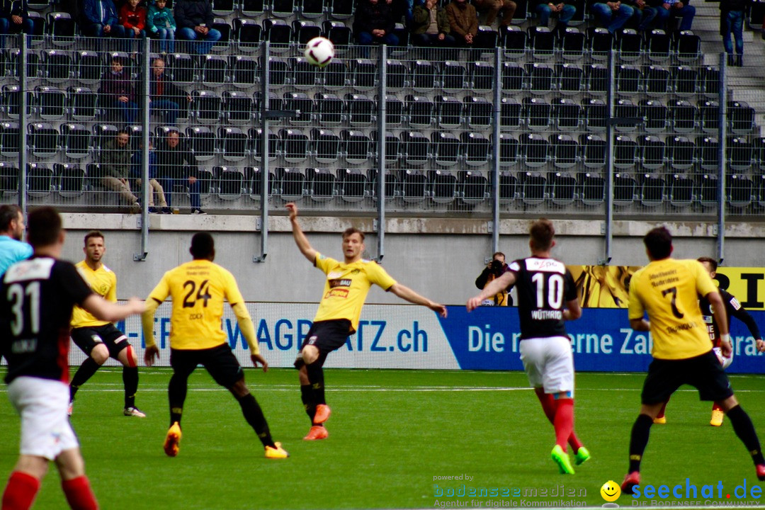 Fussball: FSC Schaffhausen vs. FC Aarau - 4:0, 07.05.2017