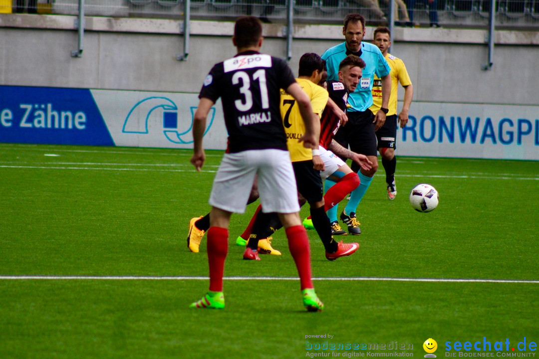 Fussball: FSC Schaffhausen vs. FC Aarau - 4:0, 07.05.2017