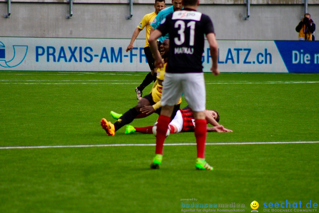 Fussball: FSC Schaffhausen vs. FC Aarau - 4:0, 07.05.2017
