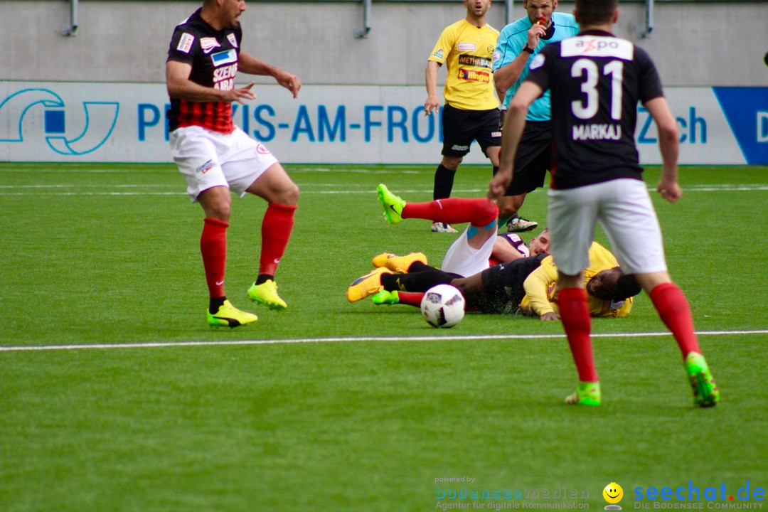 Fussball: FSC Schaffhausen vs. FC Aarau - 4:0, 07.05.2017