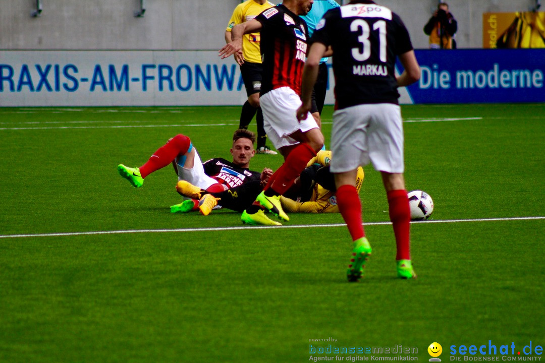 Fussball: FSC Schaffhausen vs. FC Aarau - 4:0, 07.05.2017