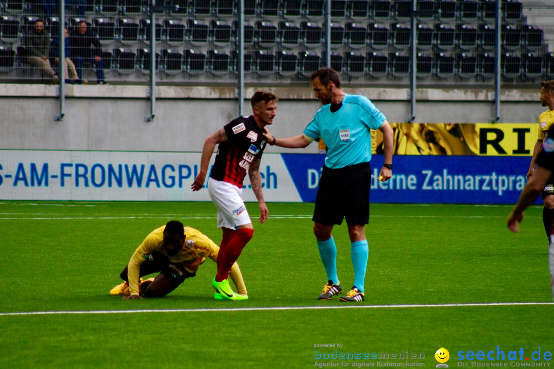 Fussball: FSC Schaffhausen vs. FC Aarau - 4:0, 07.05.2017