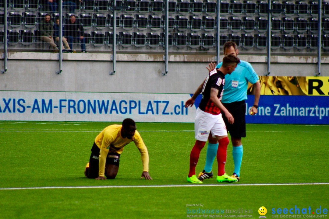 Fussball: FSC Schaffhausen vs. FC Aarau - 4:0, 07.05.2017