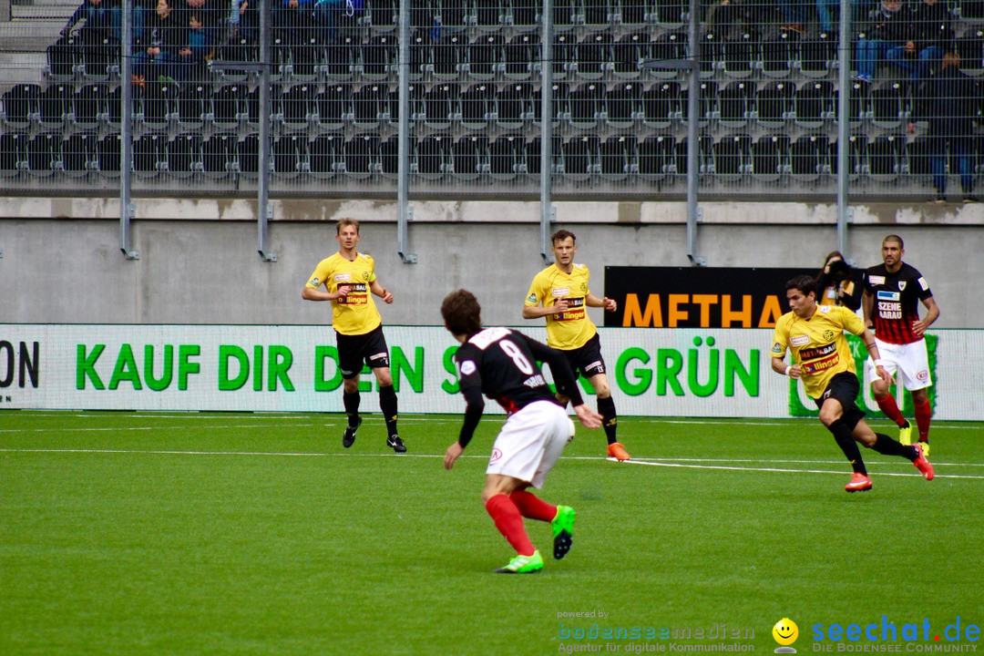 Fussball: FSC Schaffhausen vs. FC Aarau - 4:0, 07.05.2017