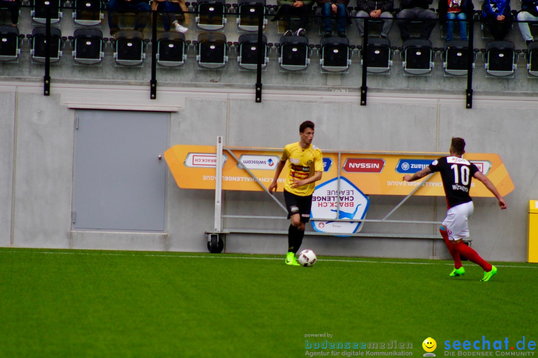 Fussball: FSC Schaffhausen vs. FC Aarau - 4:0, 07.05.2017