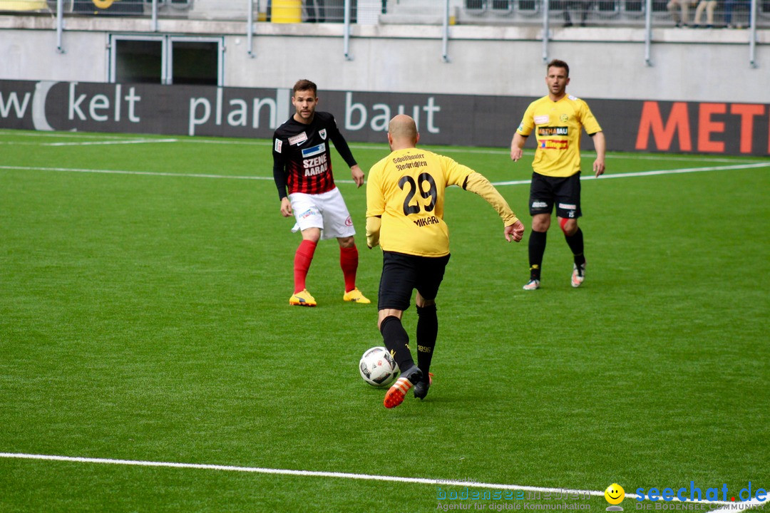 Fussball: FSC Schaffhausen vs. FC Aarau - 4:0, 07.05.2017