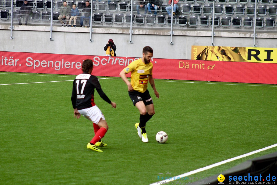 Fussball: FSC Schaffhausen vs. FC Aarau - 4:0, 07.05.2017