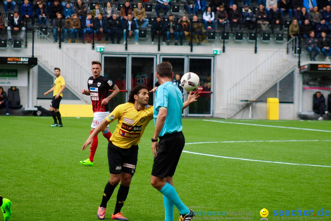 Fussball: FSC Schaffhausen vs. FC Aarau - 4:0, 07.05.2017