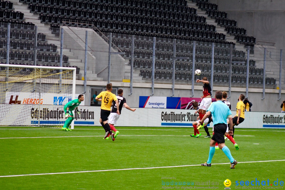 Fussball: FSC Schaffhausen vs. FC Aarau - 4:0, 07.05.2017