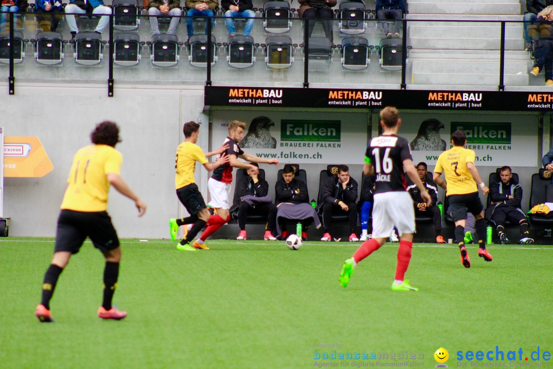 Fussball: FSC Schaffhausen vs. FC Aarau - 4:0, 07.05.2017