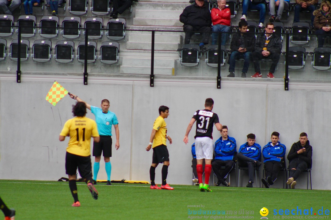 Fussball: FSC Schaffhausen vs. FC Aarau - 4:0, 07.05.2017