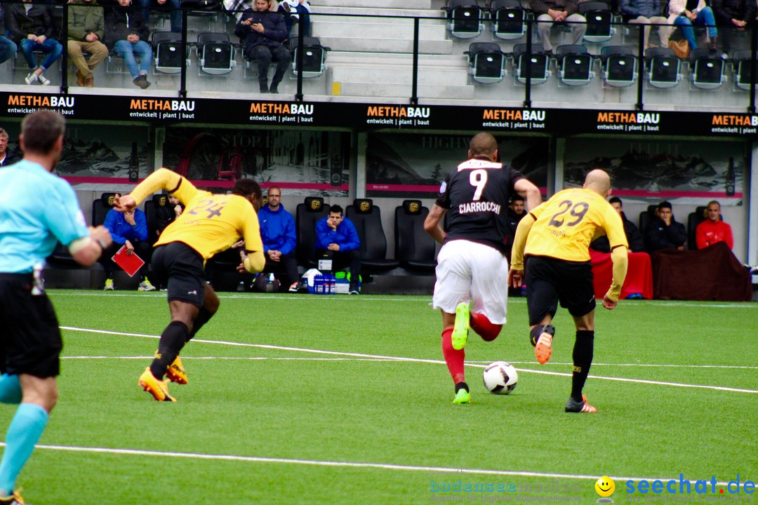 Fussball: FSC Schaffhausen vs. FC Aarau - 4:0, 07.05.2017