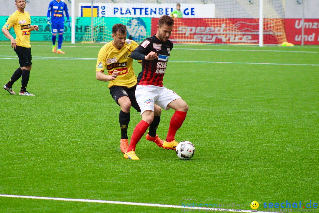 Fussball: FSC Schaffhausen vs. FC Aarau - 4:0, 07.05.2017