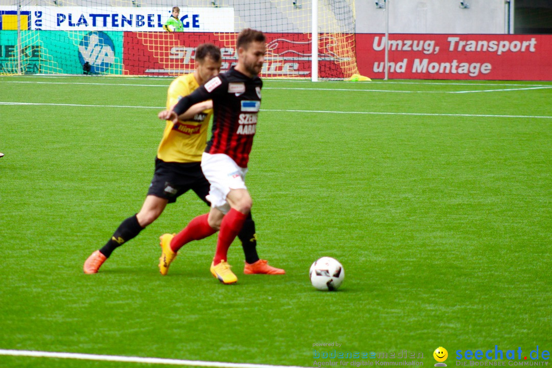 Fussball: FSC Schaffhausen vs. FC Aarau - 4:0, 07.05.2017