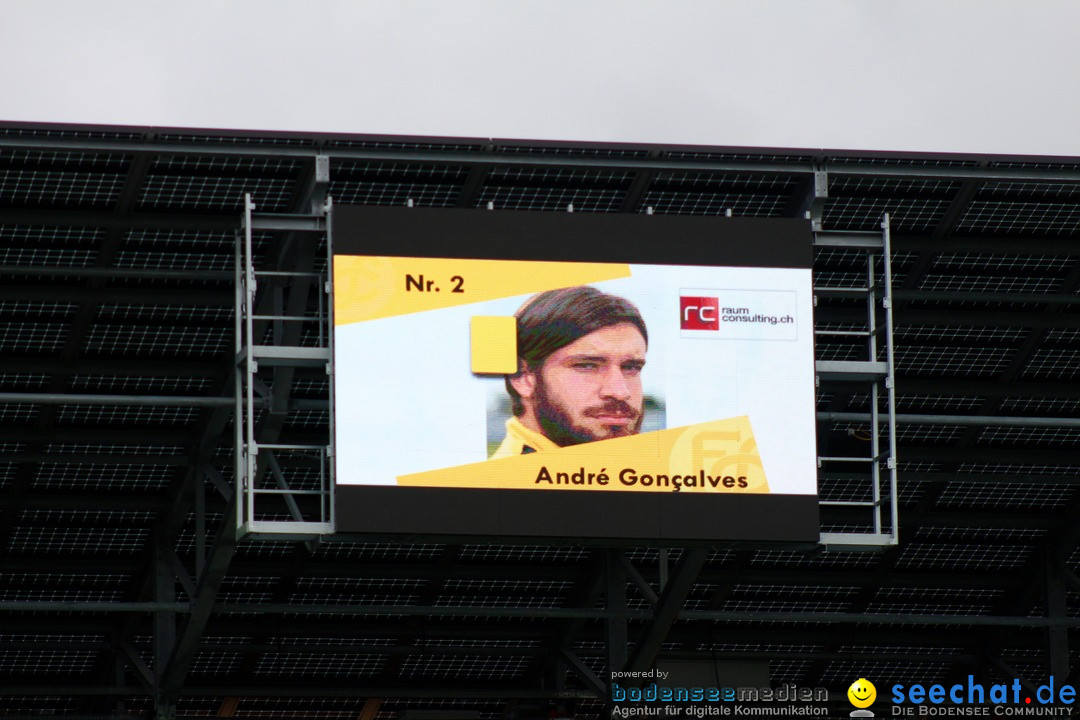 Fussball: FSC Schaffhausen vs. FC Aarau - 4:0, 07.05.2017