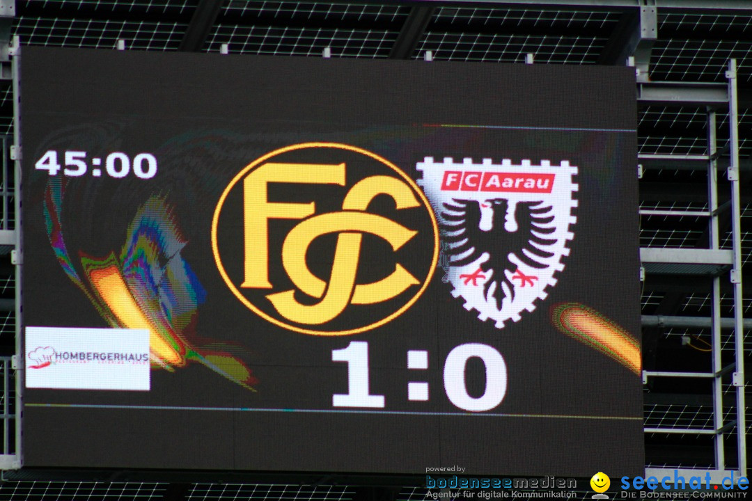 Fussball: FSC Schaffhausen vs. FC Aarau - 4:0, 07.05.2017