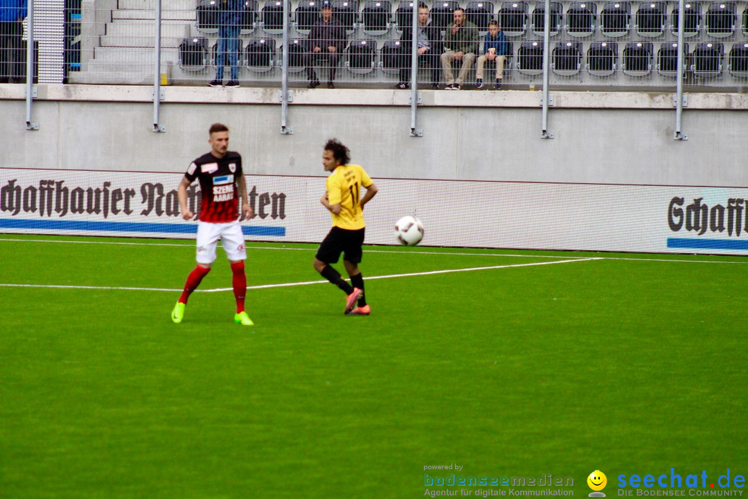 Fussball: FSC Schaffhausen vs. FC Aarau - 4:0, 07.05.2017