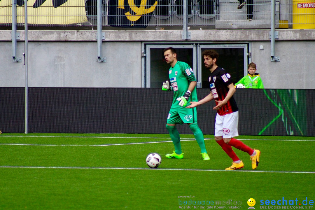 Fussball: FSC Schaffhausen vs. FC Aarau - 4:0, 07.05.2017