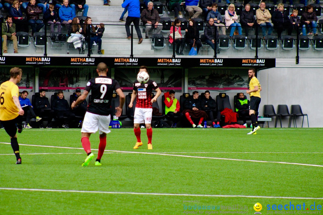 Fussball: FSC Schaffhausen vs. FC Aarau - 4:0, 07.05.2017