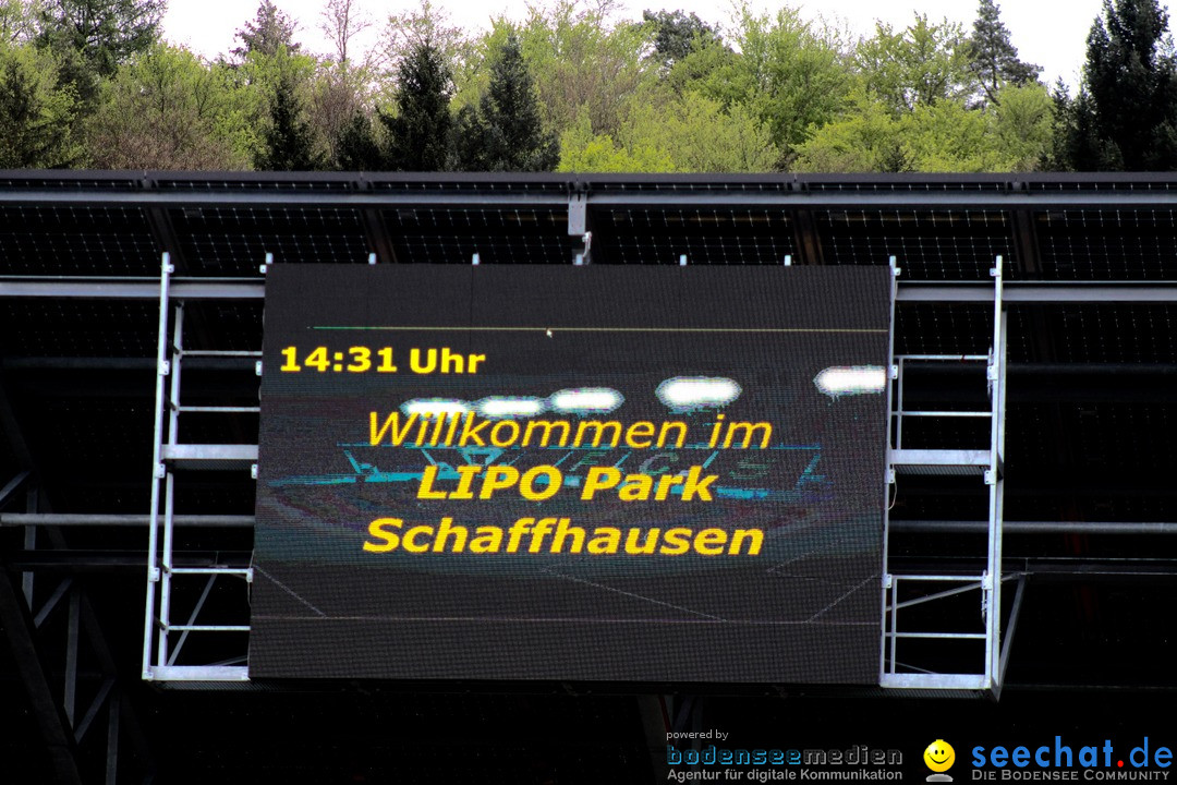 Fussball: FSC Schaffhausen vs. FC Aarau - 4:0, 07.05.2017