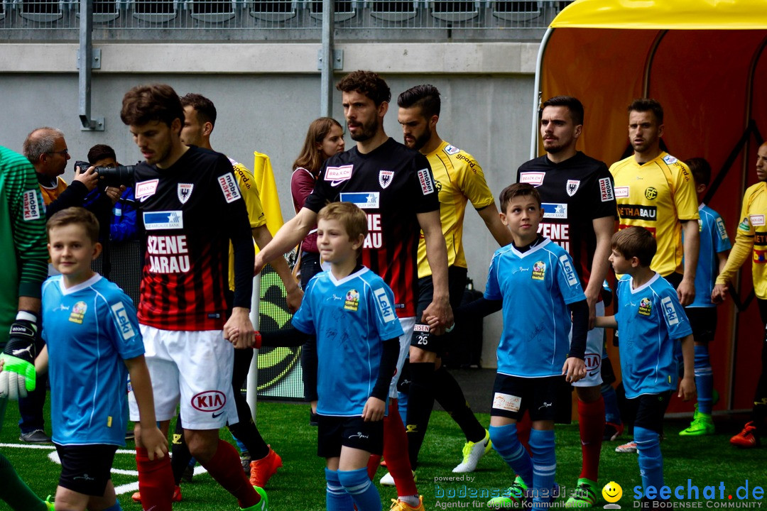Fussball: FSC Schaffhausen vs. FC Aarau - 4:0, 07.05.2017