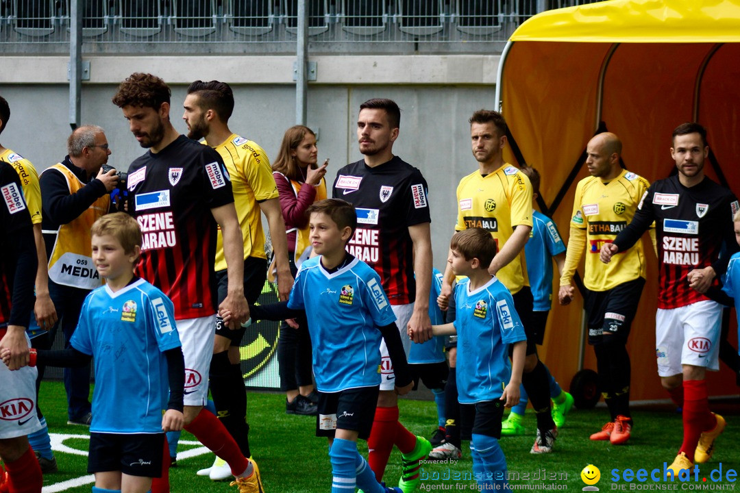 Fussball: FSC Schaffhausen vs. FC Aarau - 4:0, 07.05.2017